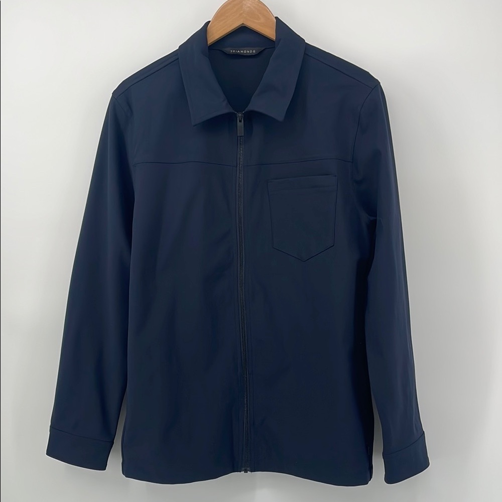 7 Diamonds Traveler Jacket in Navy S A20